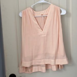 Free People Peach Top